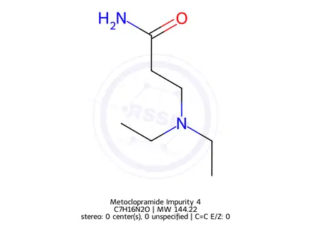 Chemical structure of Metoclopramide Impurity 4