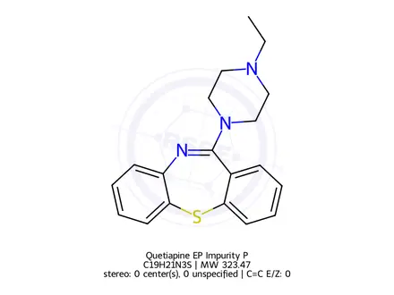 Chemical structure of Quetiapine EP Impurity P