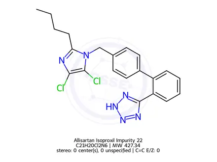 Chemical structure of Allisartan Isoproxil Impurity 22