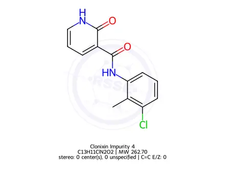 Chemical structure of Clonixin Impurity 4