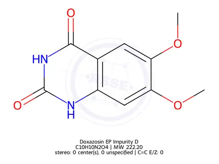 Chemical structure of Doxazosin EP Impurity D