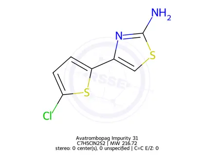 Chemical structure of Avatrombopag Impurity 31