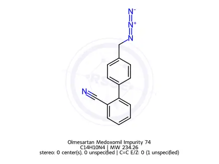 Chemical structure of Irbesartan Impurity 17