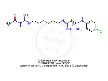 Chemical structure of Chlorhexidine EP Impurity B