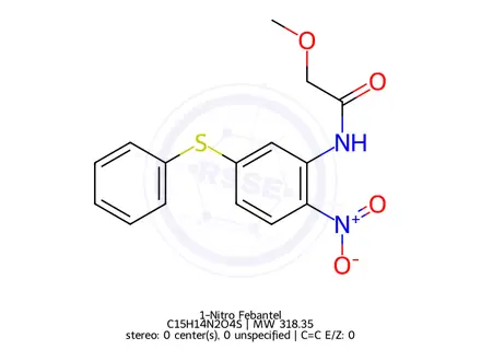 Chemical structure of Febantel Impurity 1