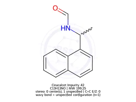 Chemical structure of Cinacalcet impurity 62