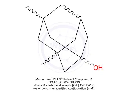 Chemical structure of Adamantane Impurity B