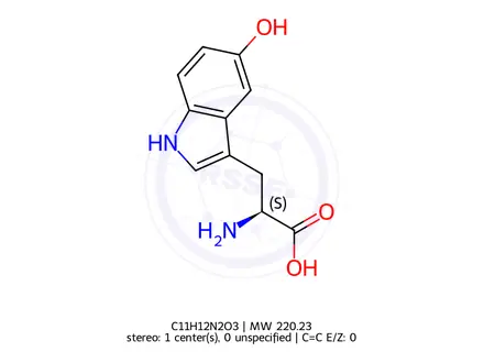 Chemical structure of Tryptophan Impurity 1