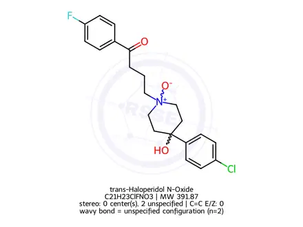 Chemical structure of Haloperidol N-Oxide (Mixture of Isomers)