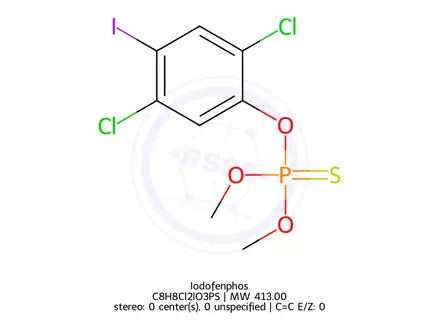 Chemical structure of Iodofenphos