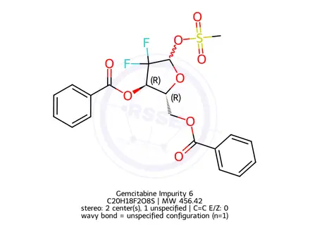 Chemical structure of Gemcitabine Impurity 6