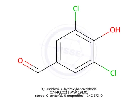 Chemical structure of 3,5-Dichloro-4-hydroxybenzaldehyde