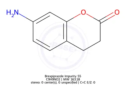 Chemical structure of Brexpiprazole Impurity 55