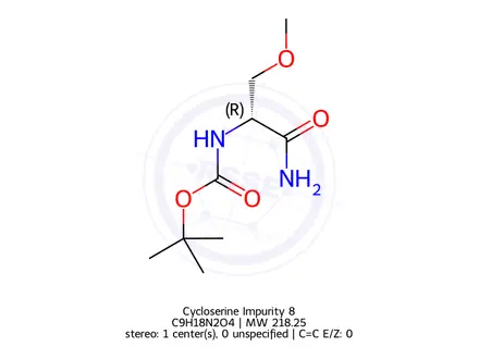 Chemical structure of Cycloserine Impurity 8