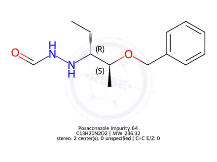 Chemical structure of Posaconazole Impurity 64