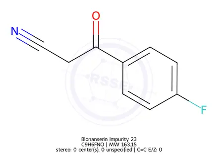 Chemical structure of Blonanserin Impurity 23
