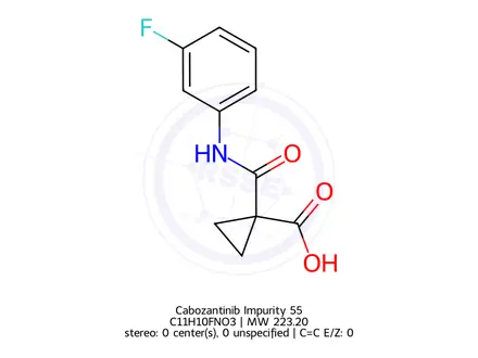 Chemical structure of Cabozantinib Impurity 55