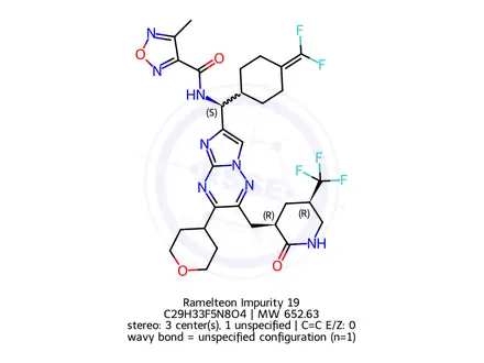 Chemical structure of Delafloxacin Impurity 33