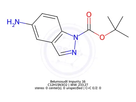 Chemical structure of Belumosudil Impurity 16