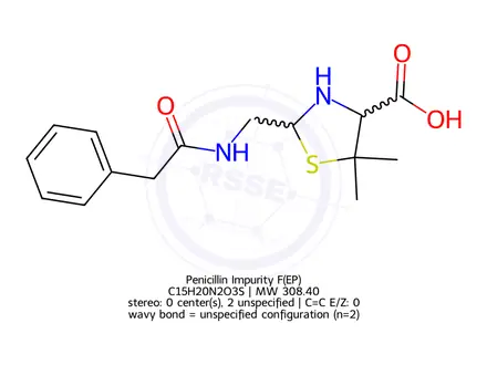 Chemical structure of Penicillin Impurity F(EP)