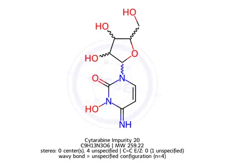 Chemical structure of Cytarabine Impurity 20