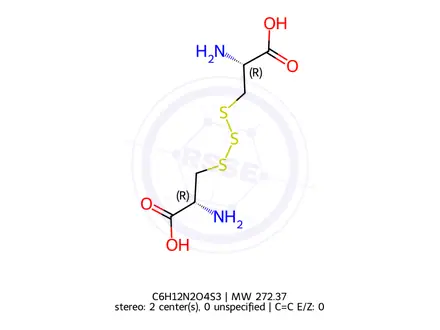 Chemical structure of Acetylcysteine Impurity 21