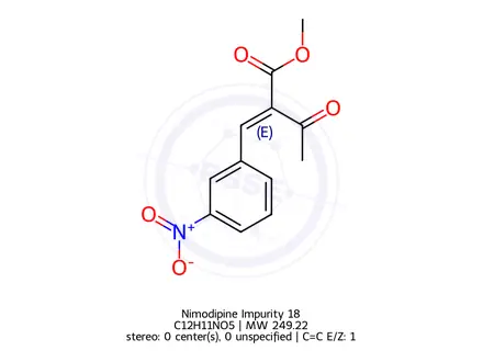 Chemical structure of Cis-Nicardipine Impurity 22