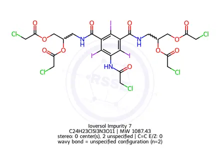 Chemical structure of Ioversol Impurity 7