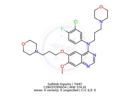 Chemical structure of Gefitinib Impurity P