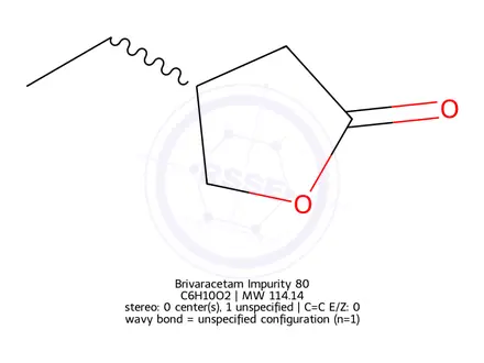 Chemical structure of Brivaracetam Impurity 80