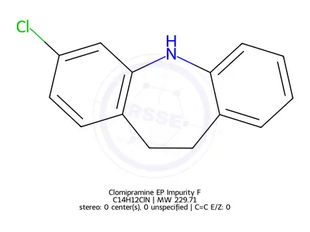 Chemical structure of Clomipramine EP Impurity F