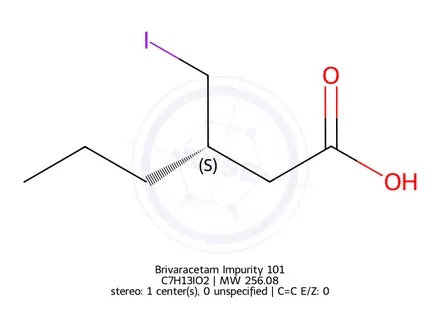 Chemical structure of Brivaracetam Impurity 101
