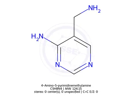 Chemical structure of 4-Amino-5-pyrimidinemethylamine