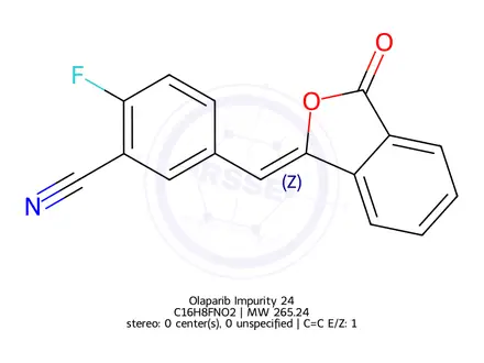 Chemical structure of Olaparib Impurity 24