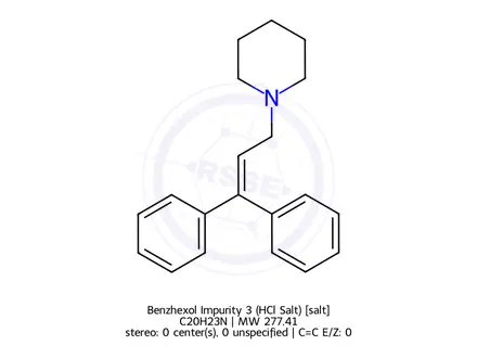 Chemical structure of Benzhexol Impurity 3 (HCl Salt)