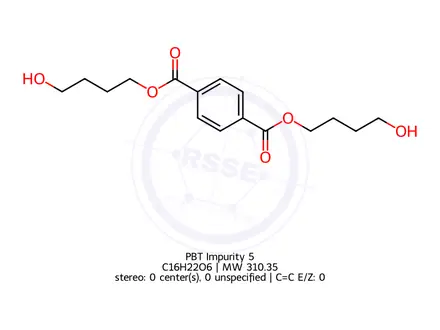 Chemical structure of PBT Impurity 5