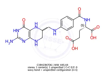 Chemical structure of Folic Acid Impurity 11