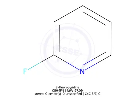 Chemical structure of 2-Fluoropyridine