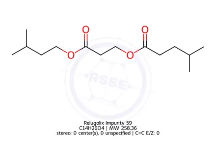 Chemical structure of Relugolix Impurity 59