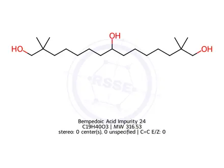 Chemical structure of Bempedoic Acid Impurity 24