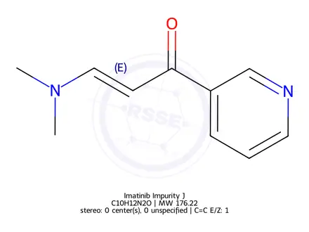 Chemical structure of Imatinib Impurity J