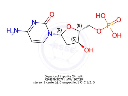 Chemical structure of Diquafosol Impurity 24