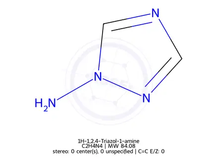 Chemical structure of 1H-1,2,4-Triazol-1-amine