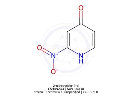 Chemical structure of 2-nitropyridin-4-ol