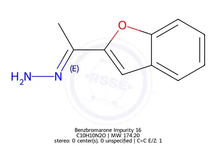 Chemical structure of Benzbromarone Impurity 16