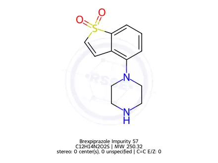 Chemical structure of Brexpiprazole Impurity 57