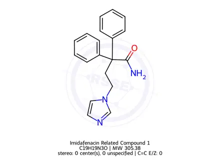 Chemical structure of Imidafenacin Impurity 11