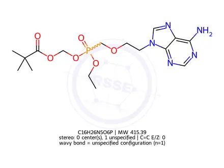 Chemical structure of Adefovir Impurity 14