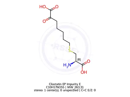 Chemical structure of Cilastatin EP Impurity E