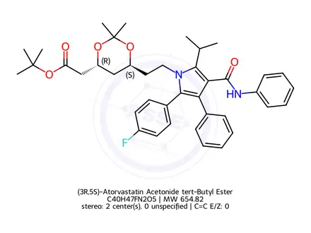 Chemical structure of Atorvastatin Impurity 78